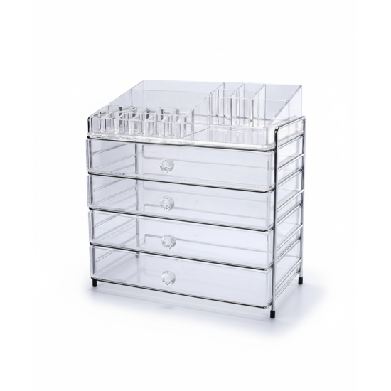 صندوق تخزين مستحضرات التجميل 5 ادوار