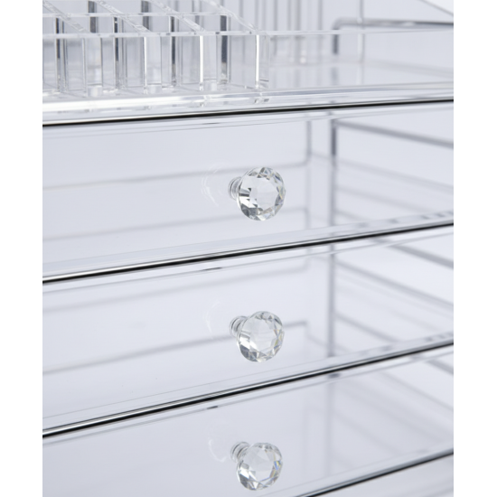 صندوق تخزين مستحضرات التجميل 5 ادوار