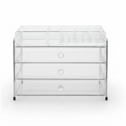 صندوق تخزين مستحضرات التجميل 4 ادوار