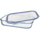 Rectangular Glass Oven Tray, 3.4 Liters