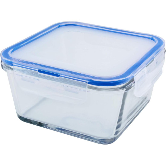 550ml Square Glass Storage Containers