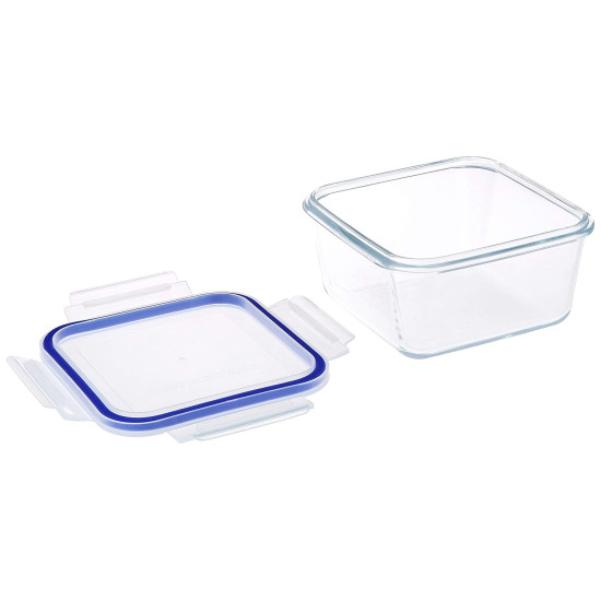 550ml Square Glass Storage Containers