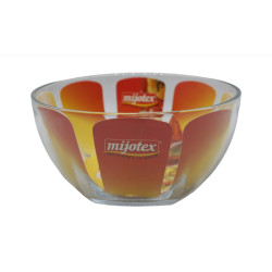 Large Glass Mixing Bowl for Cooking, Salads, and Dough - 3.5L
