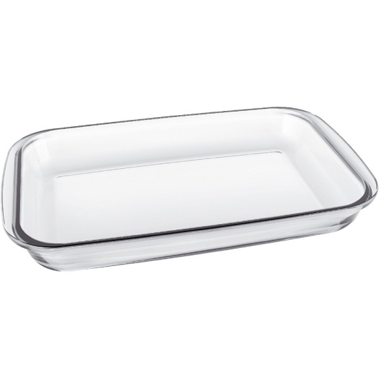 3-Piece Rectangular Glass Oven Tray Set