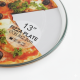 36.8 cm Round Glass Pizza Pan