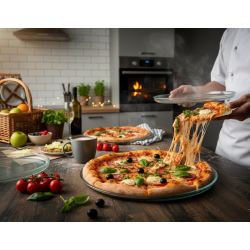30.9 cm Round Glass Pizza Pan