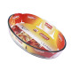 Oval Glass Oven Tray, 3.2 Liters