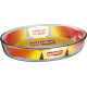 Oval Glass Oven Tray, 1.6 Liters