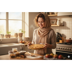 Round Glass Oven Tray 26cm