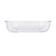 Square Glass Oven Tray 0.44L