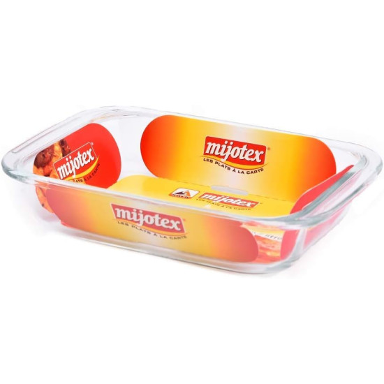 صينية زجاج مستطيل فرن 0.7 لتر