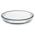 Round glass oven tray, 21.6 cm
