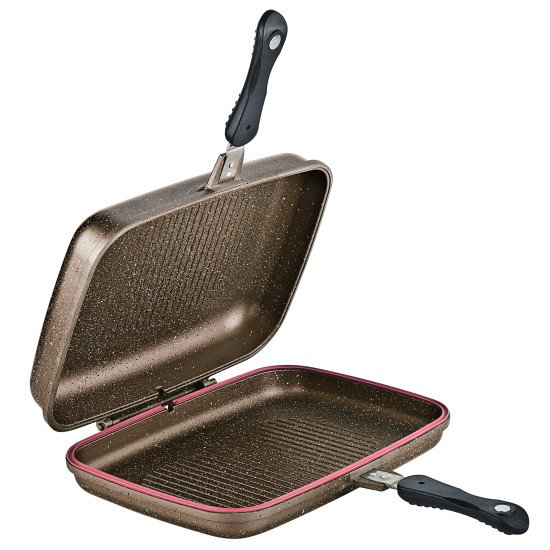 DOUBLE SIDED GRILL PAN 36 CM