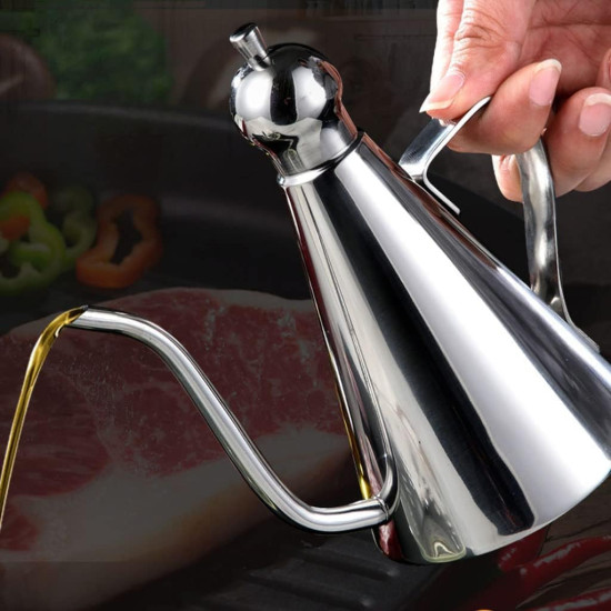 قدر زيت استيل المقاوم للصدأ 500 مل