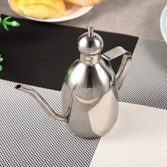 قدر زيت استيل المقاوم للصدأ 500 مل