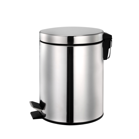 سطل مهملات استيل 12لتر