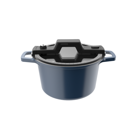 قدر ضغط من نيوفلام 5.4 لتر ازرق