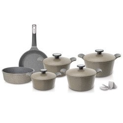 طقم قدور كوري اكسترما 10 قطع بيج