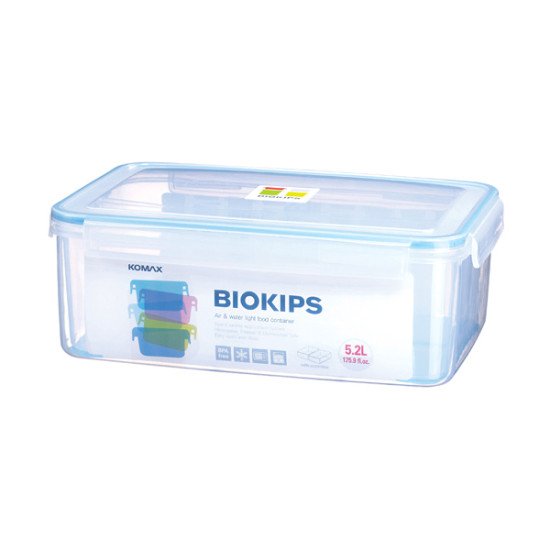 علب بلاستيك كوري مقسم 5200 مل