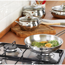 طاوة كوركماز استيل الفا  24 سم